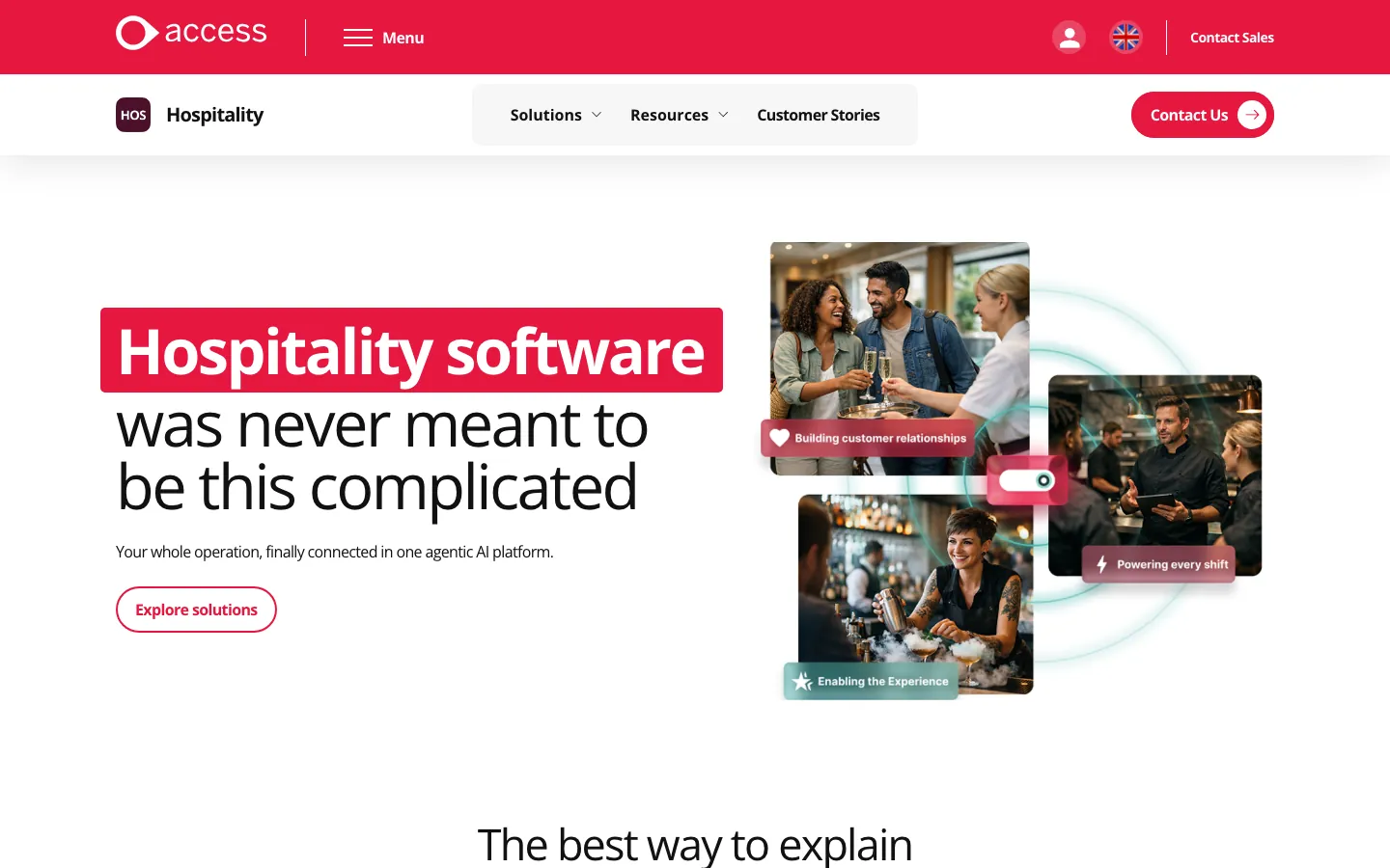 Access Hospitality's website, theaccessgroup.com, on 12 Oct 2026