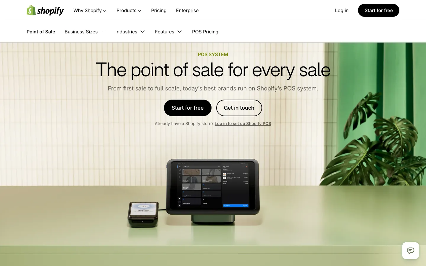 Shopify POS's website, shopify.com, on 12 Oct 2026
