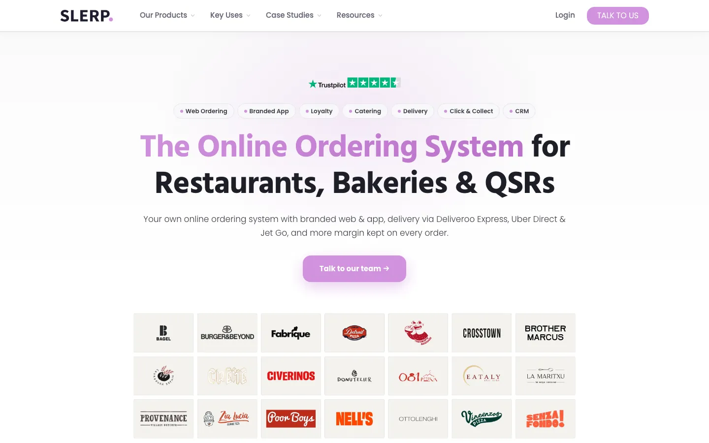 Slerp's website, slerp.com, on 12 Oct 2026