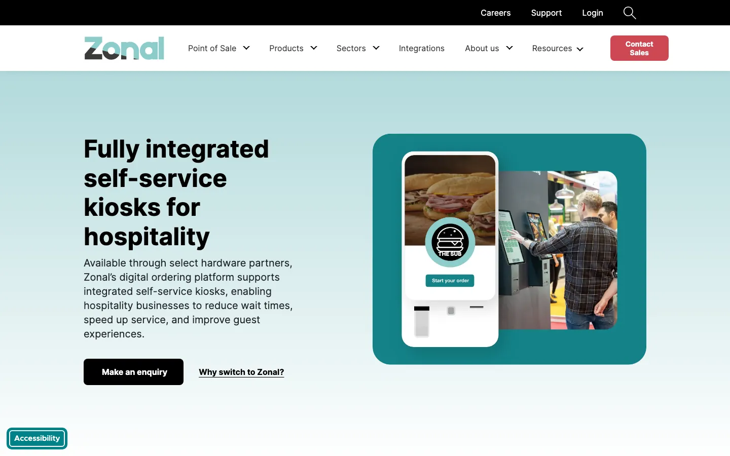 Zonal Self-Service Kiosks's website, zonal.co.uk, on 12 Oct 2026